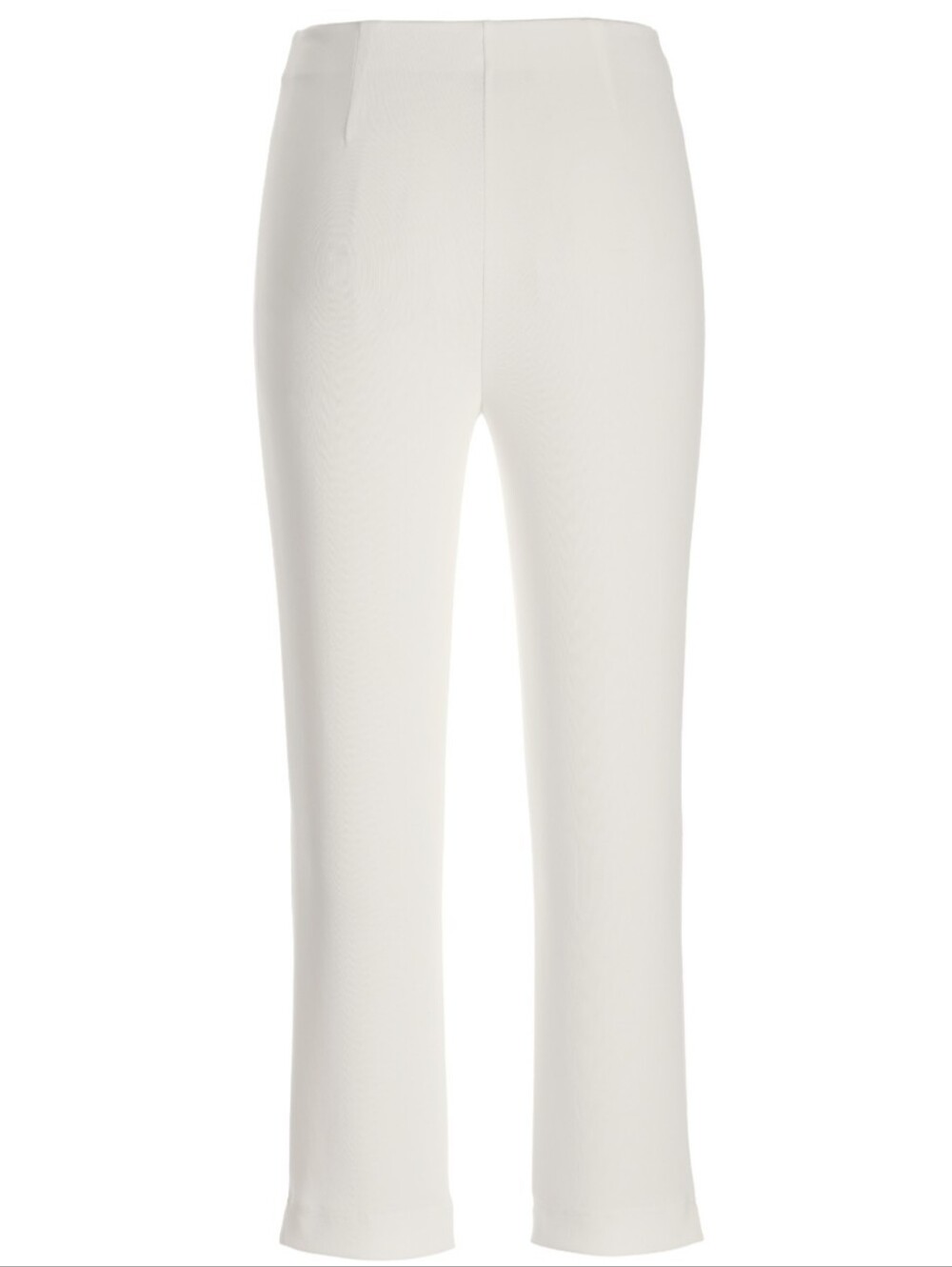 Boston Proper Ivory Coast White High Rise Pull On Slacks Pants L Short Petite - Picture 4 of 10